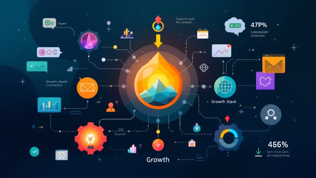 Słownik pojęć growth stack i narzędzi marketingowych dla growth